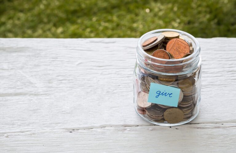Giving when you don't have any