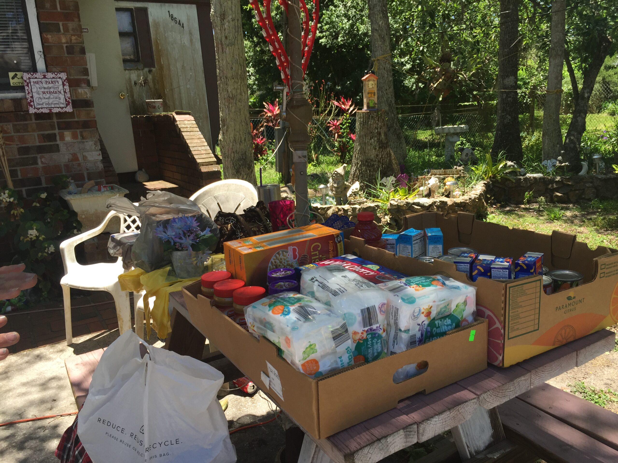 Volunteers come together for Bithlo Clothing and Food Drive